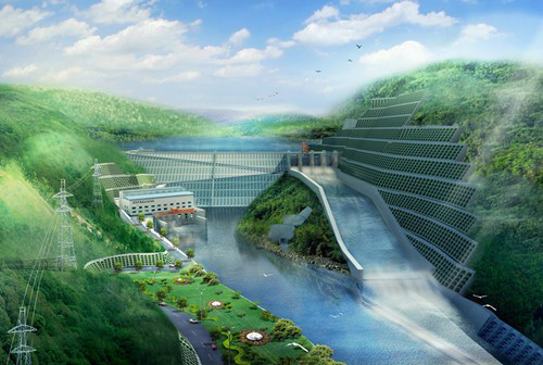 乐山老挝南塔河1号水电站项目